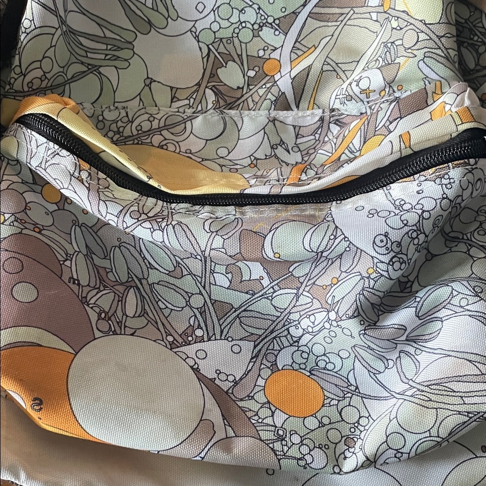 Stylish Multicolor Backpack - Picture 2 of 4